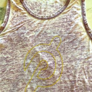 Women’s Peloton burnout tank size S